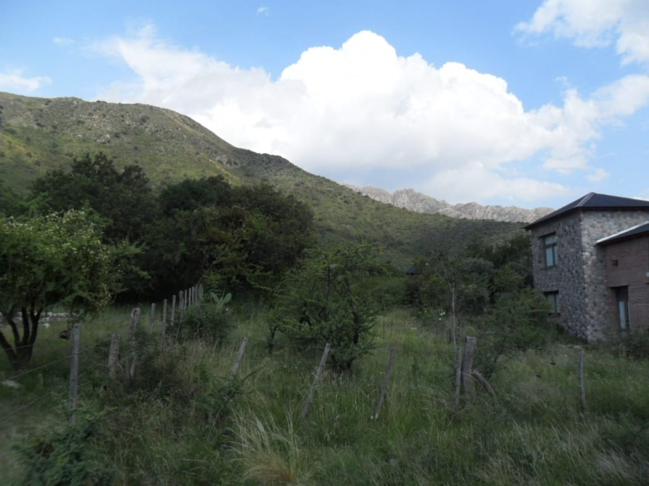 VENTA HERMOSO LOTE AL PIE DE LA MONTAÑA CORTADERAS SAN LUIS