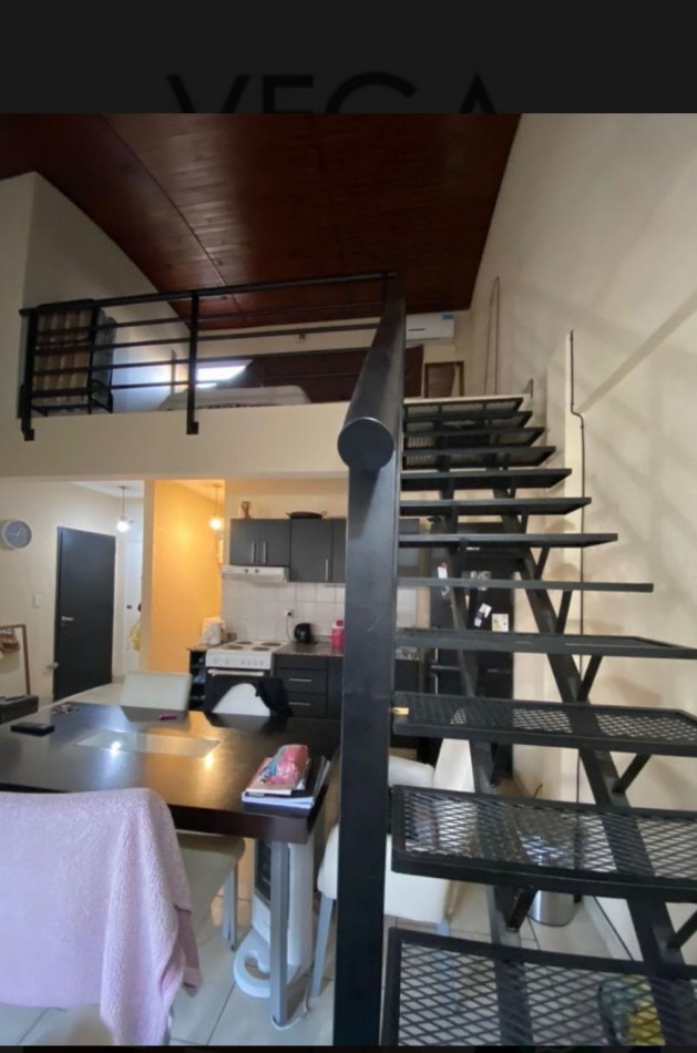 APTO CREDITO HIPOTECARIO VENTA MONOAMBIENTE EN DUPLEX CON BALCON COMPLEJO CERRADO